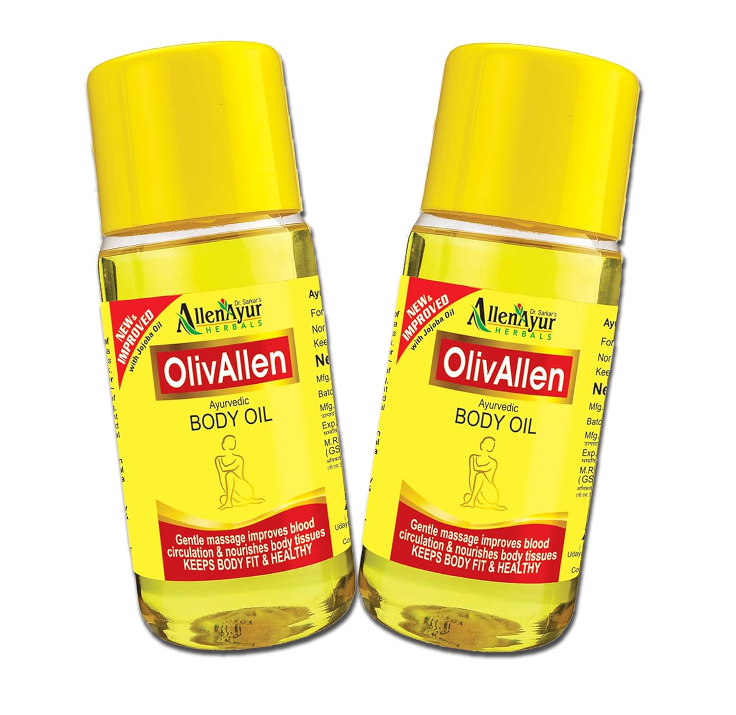 Allen's Homeopathy OlivAllen Massage Oil - 100 ml