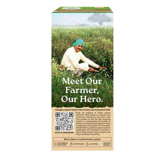 A TATA Product - Organic India Tulsi Mulethi - 25 Tea Bags