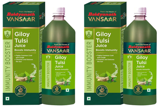 Vansaar Giloy Tulsi Juice Boosts Immunity - 1 L