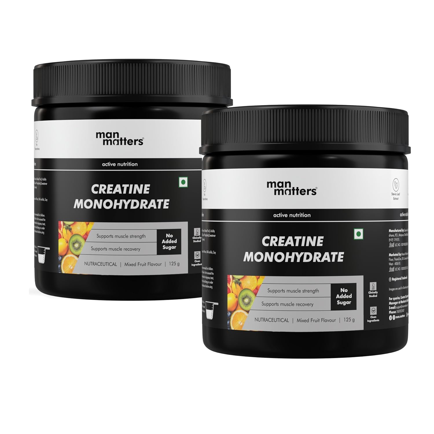 Man Matters Creatine Monohydrate Powder - 100 gm