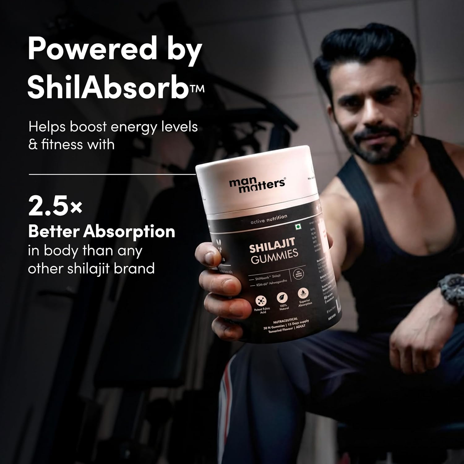 Man Matters Pure Himalayan Advanced Sj Gummies - 60 N