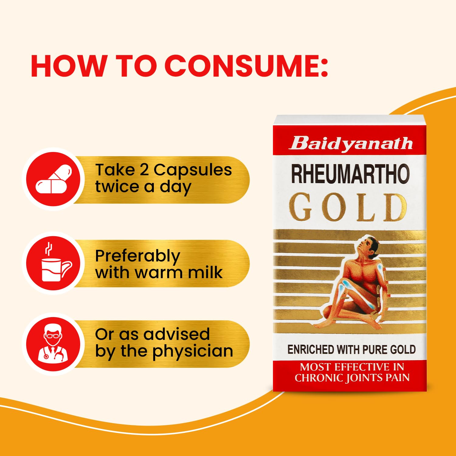 Baidyanath Rheumartho Gold - 30 CAPS