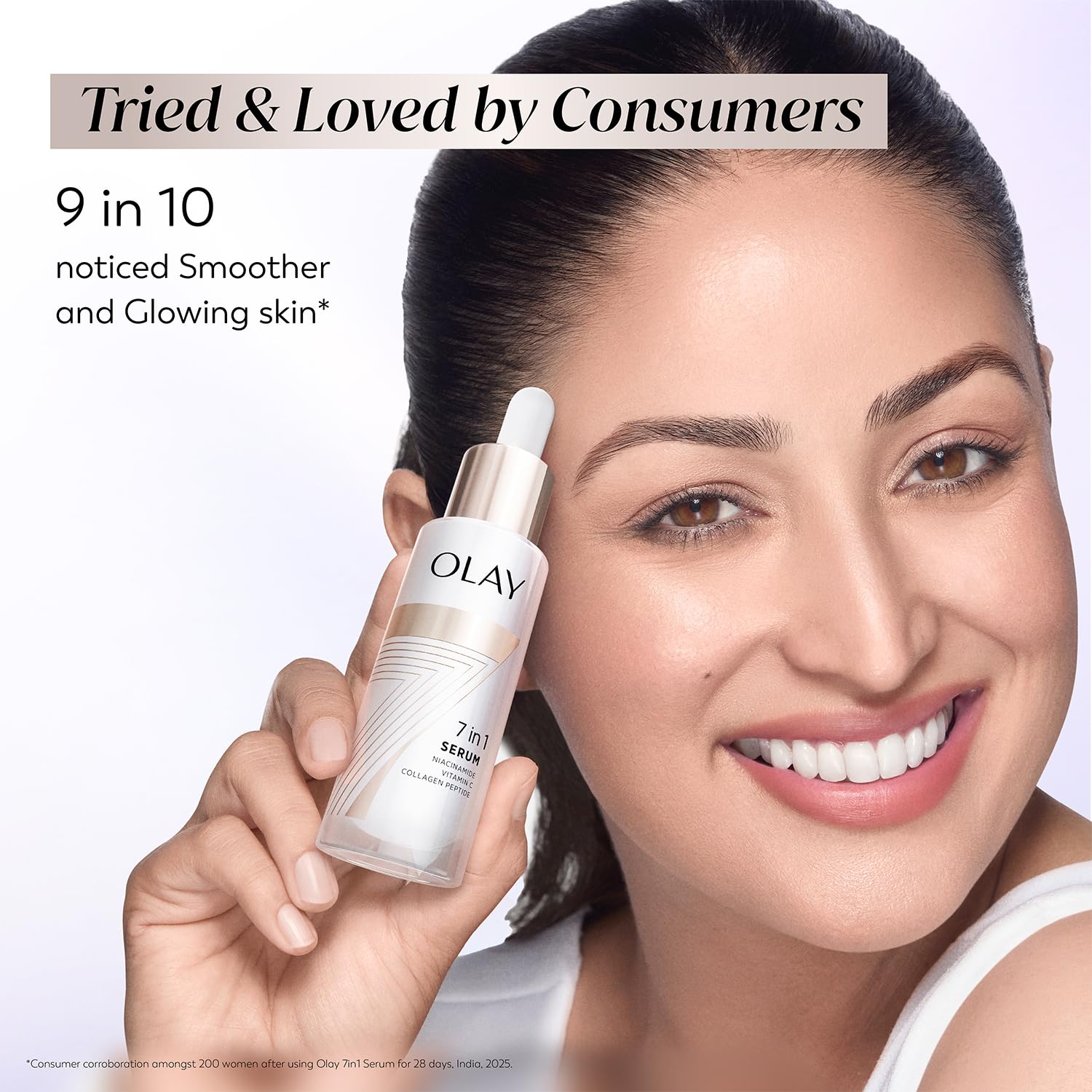 Olay 7in1 Serum with Niacinamide, Vitamin C, Collagen Peptides - 30 ml