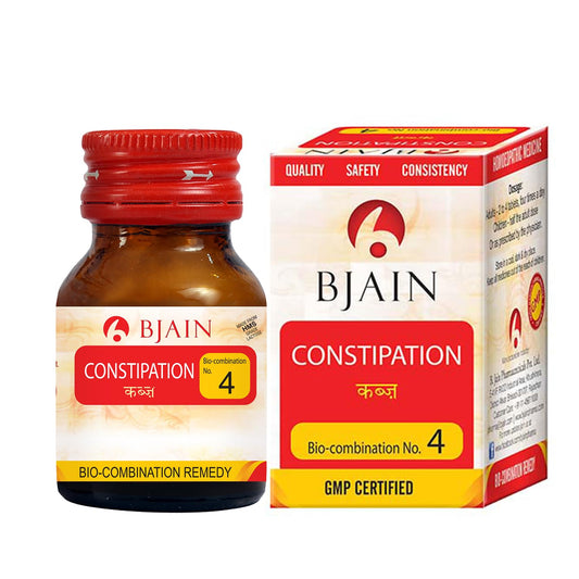 Bjain Homeopathy Bio Combination No.4 Tablet - 25 Gm