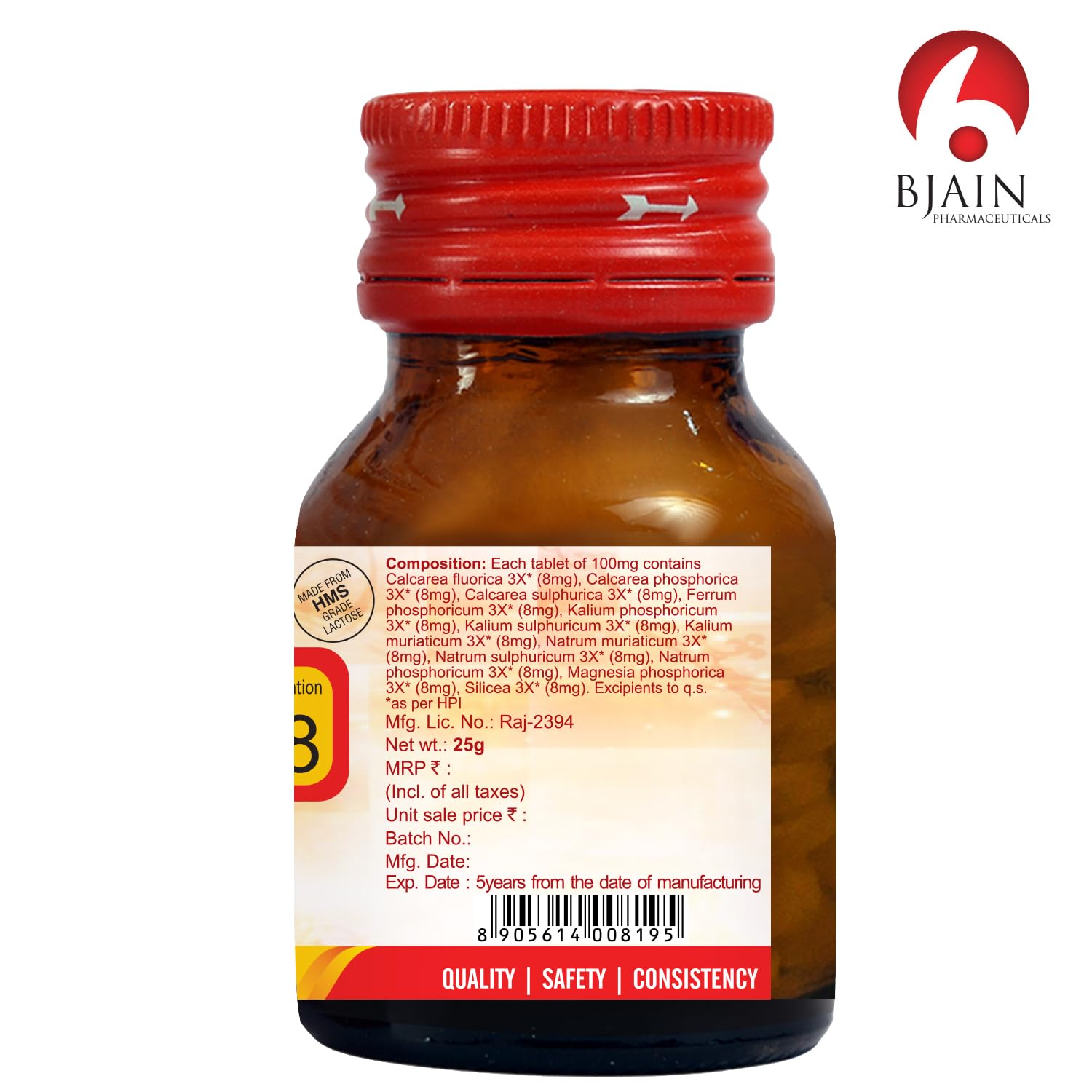 Bjain Homeopathy Bio Combination No. 1 Tablet - 25 gm