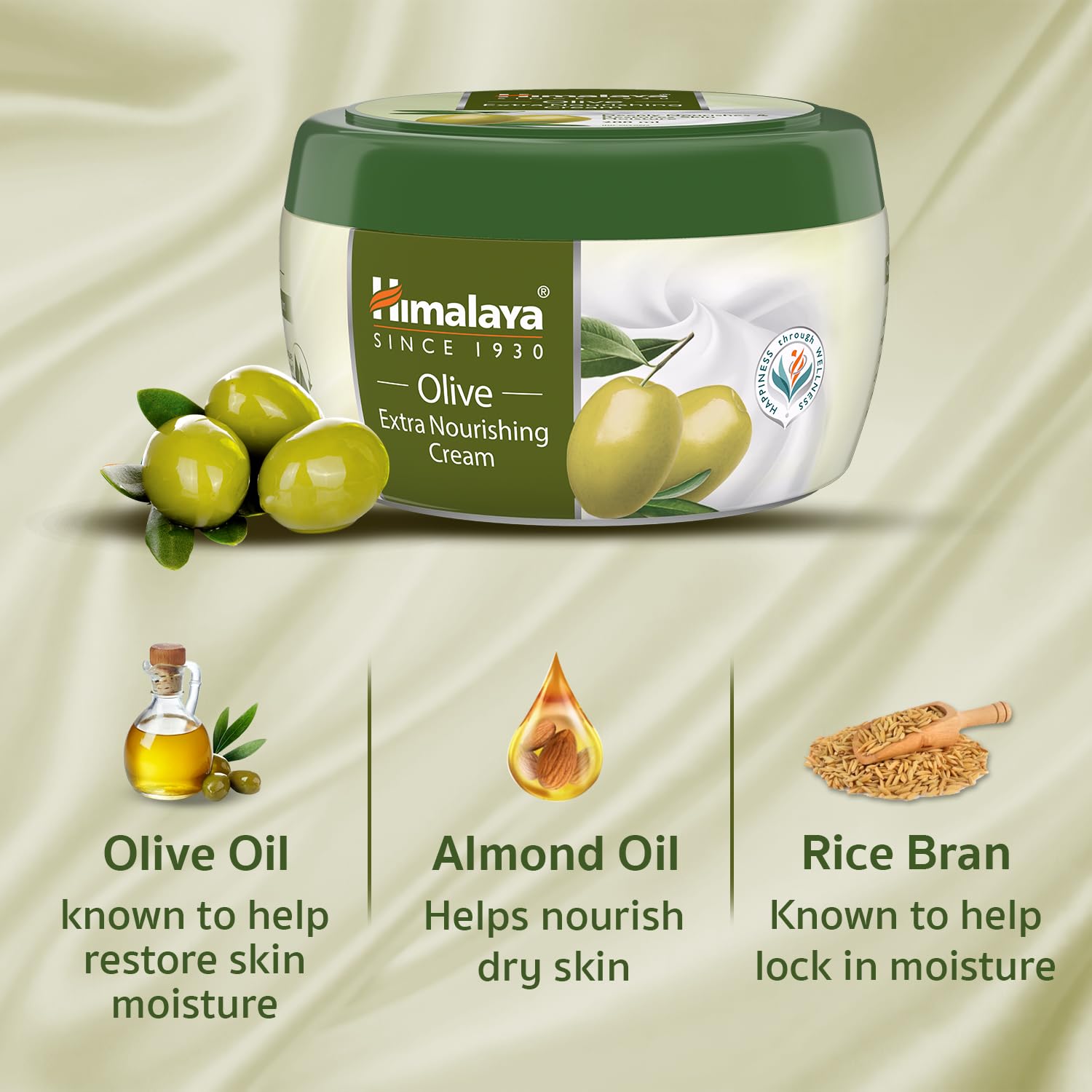 Himalaya Olive Extra Nourishing Cream - 200 ml