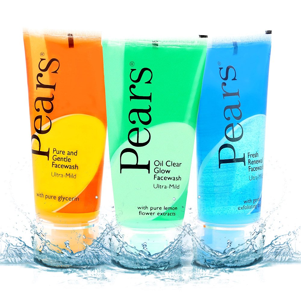 Pears Oil Clear Glow Facewash - 60 gm
