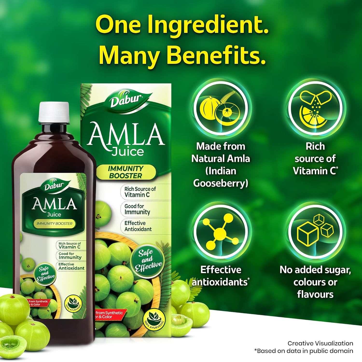Dabur Amla Juice Immunity Booster - 1 L