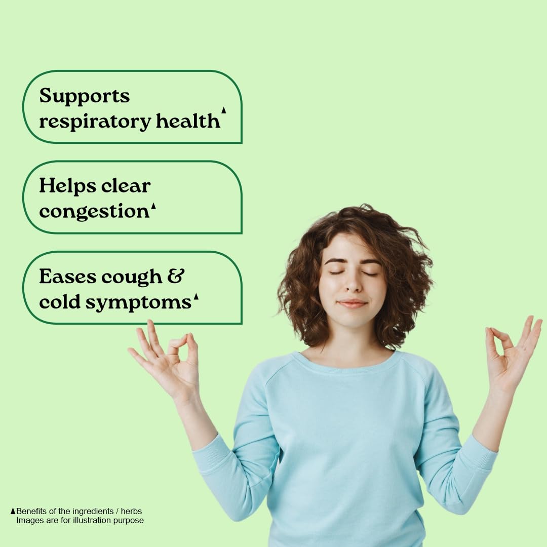 Organic India Breathe Free Veg Capsule | 60 Capsules