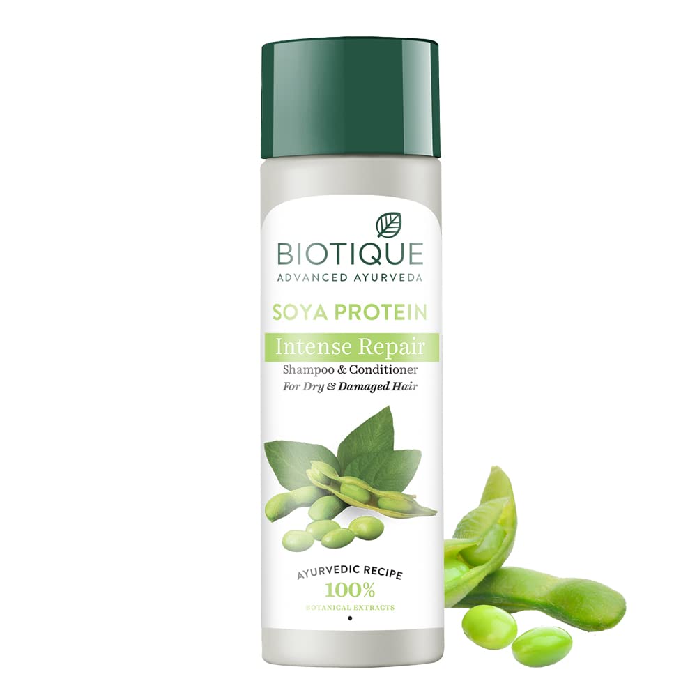 Biotique Advanced Ayurveda Bio Soya Protein Fresh Nourishing Shampoo - 120ml