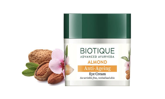 Biotique Bio Almond Soothing And Nourishing Eye Cream