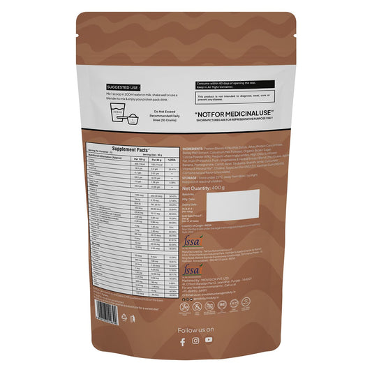 Miduty by Palak Notes Kids Chocolate Shake Powder - 400 gm