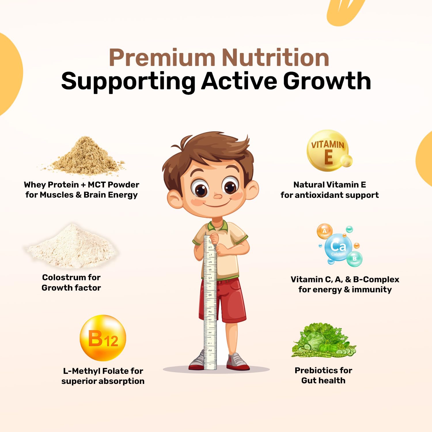 Miduty by Palak Notes Kids Chocolate Shake Powder - 400 gm