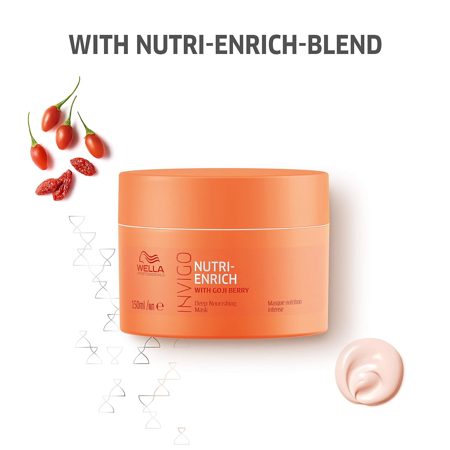 Wella Professionals INVIGO Nutri Enrich Deep Nourishing Mask, Shampoo & Conditioner Combo - combo