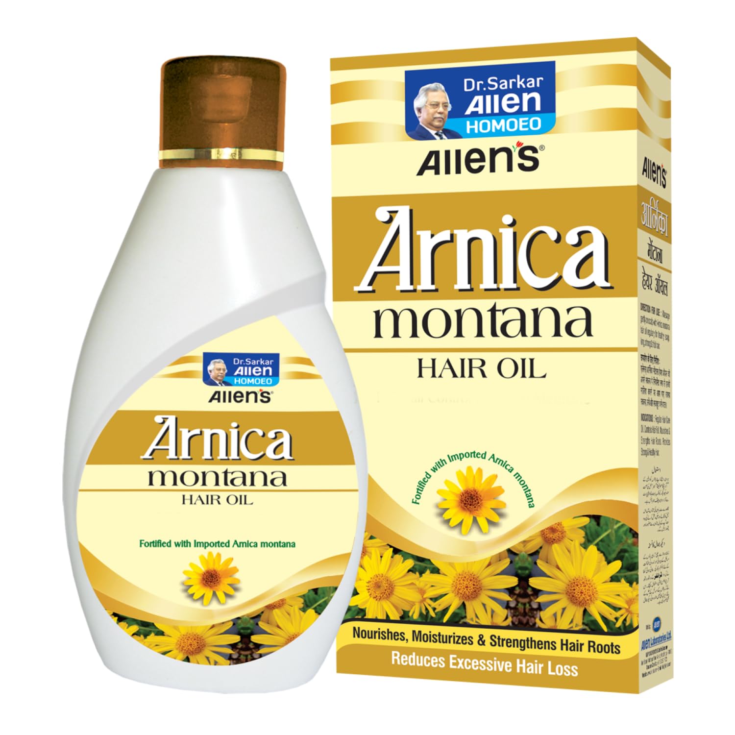 Allen's Homeopathy Arnica Montana Hair Oil - 100 ml