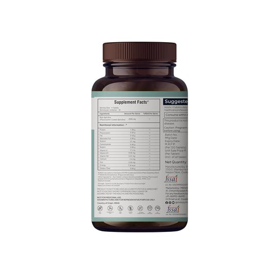 Miduty by Palak Notes Blue Spirulina Tablets - 120 tabs