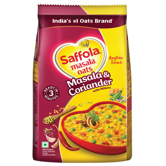 Saffola Masala & Coriander Masala Oats - 500 gm
