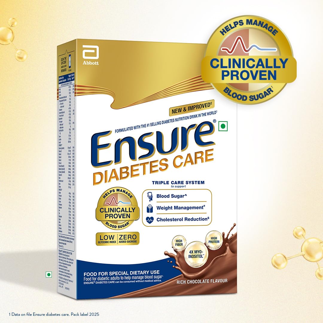 Ensure Diabetes Care Chocolate Refill 375g Abbott
