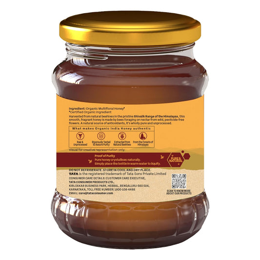 A TATA Product - ORGANIC INDIA Himalayan Multi Floral Honey 250g