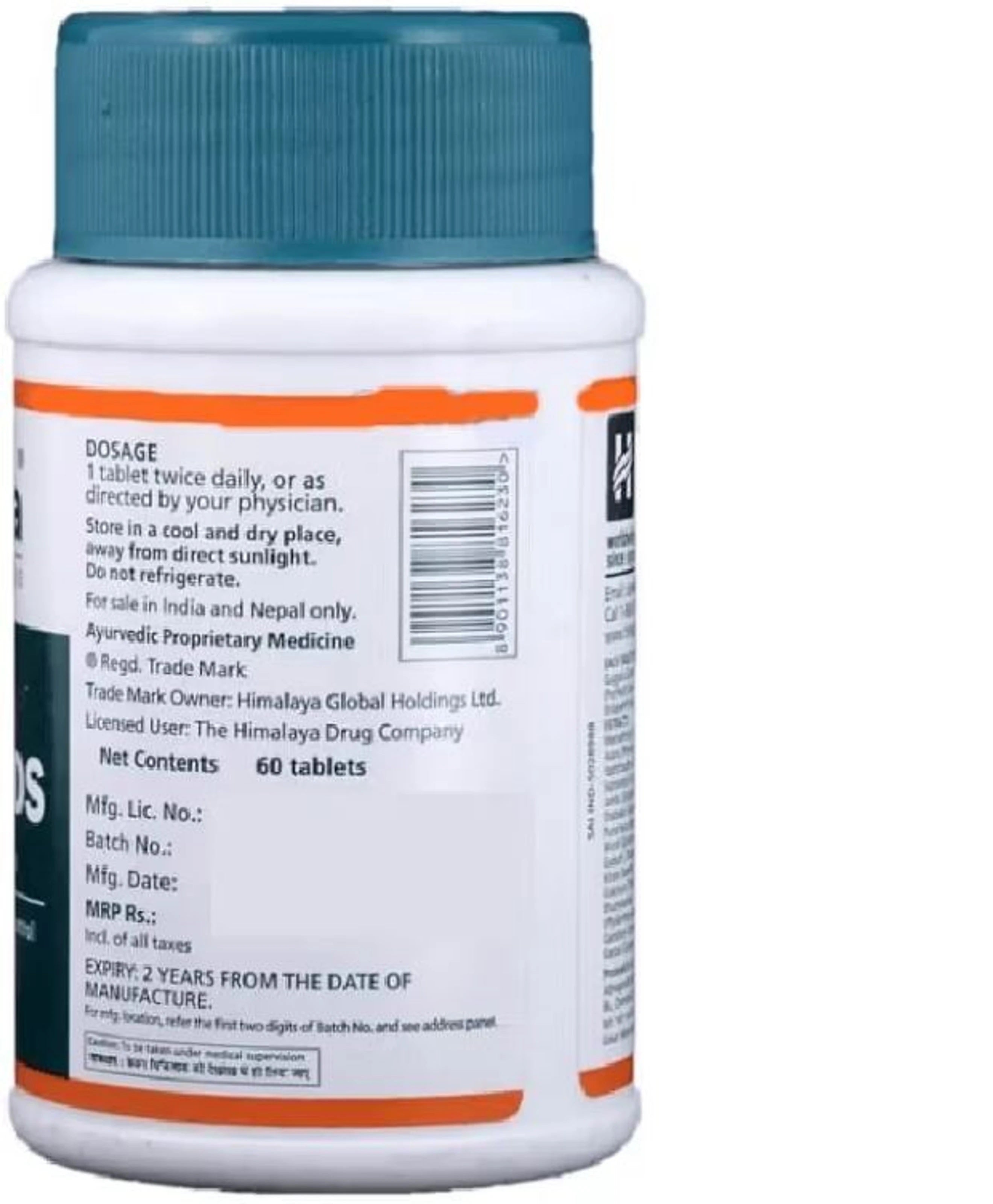 Himalaya Herbals - Diabecon Tablets - 60 tabs