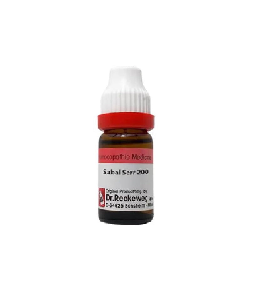 Dr. Reckeweg Sabal Serrulata Mother Tincture Q - 20 ml