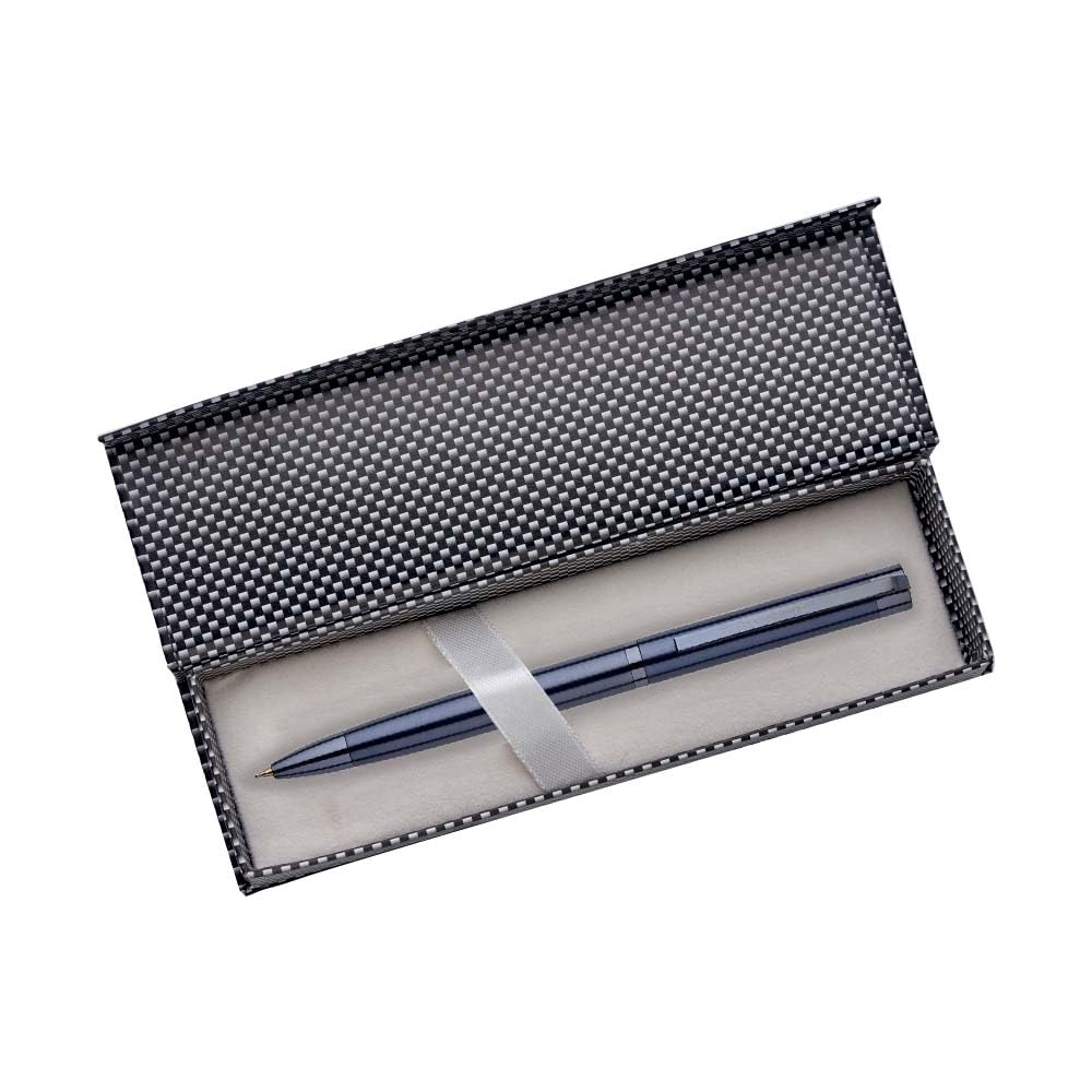 Submarine 1012 Blue Plate Premium Ball Pen, Metal Body With Blue Ink Jotter Refill,