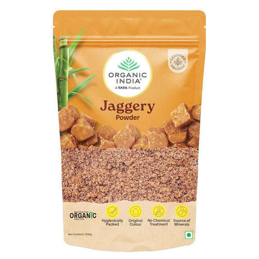 ORGANIC INDIA Jaggery Powder - 500G | Sugar Alternative