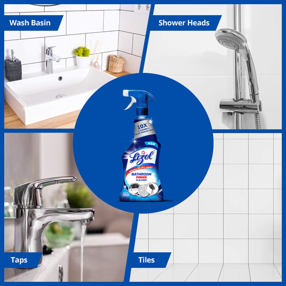 Lizol Power Bathroom Cleaner Trigger - 450 ml
