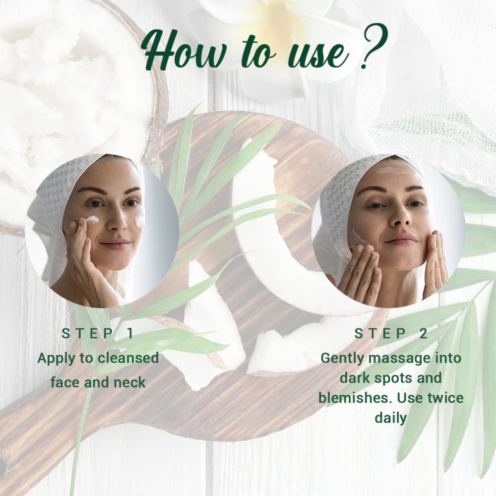 Biotique Advanced Ayurveda Bio Coconut Whitening & Brightening Cream - 50 gm