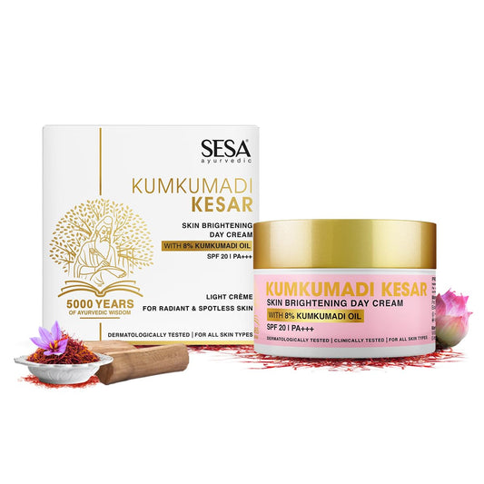 Sesa Ayurvedic Kumkumadi Kesar Day Cream - 50 gm