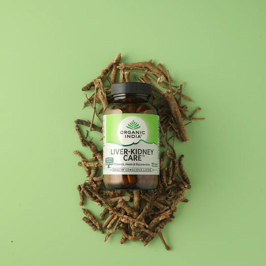 Organic India Liver-Kidney Care Veg | 180 Capsule