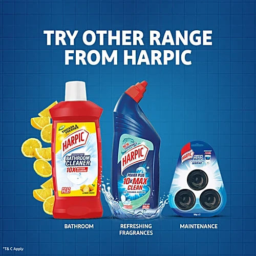 Harpic White & Shine Disinfectant Toilet Cleaner Bleach, 500 ml