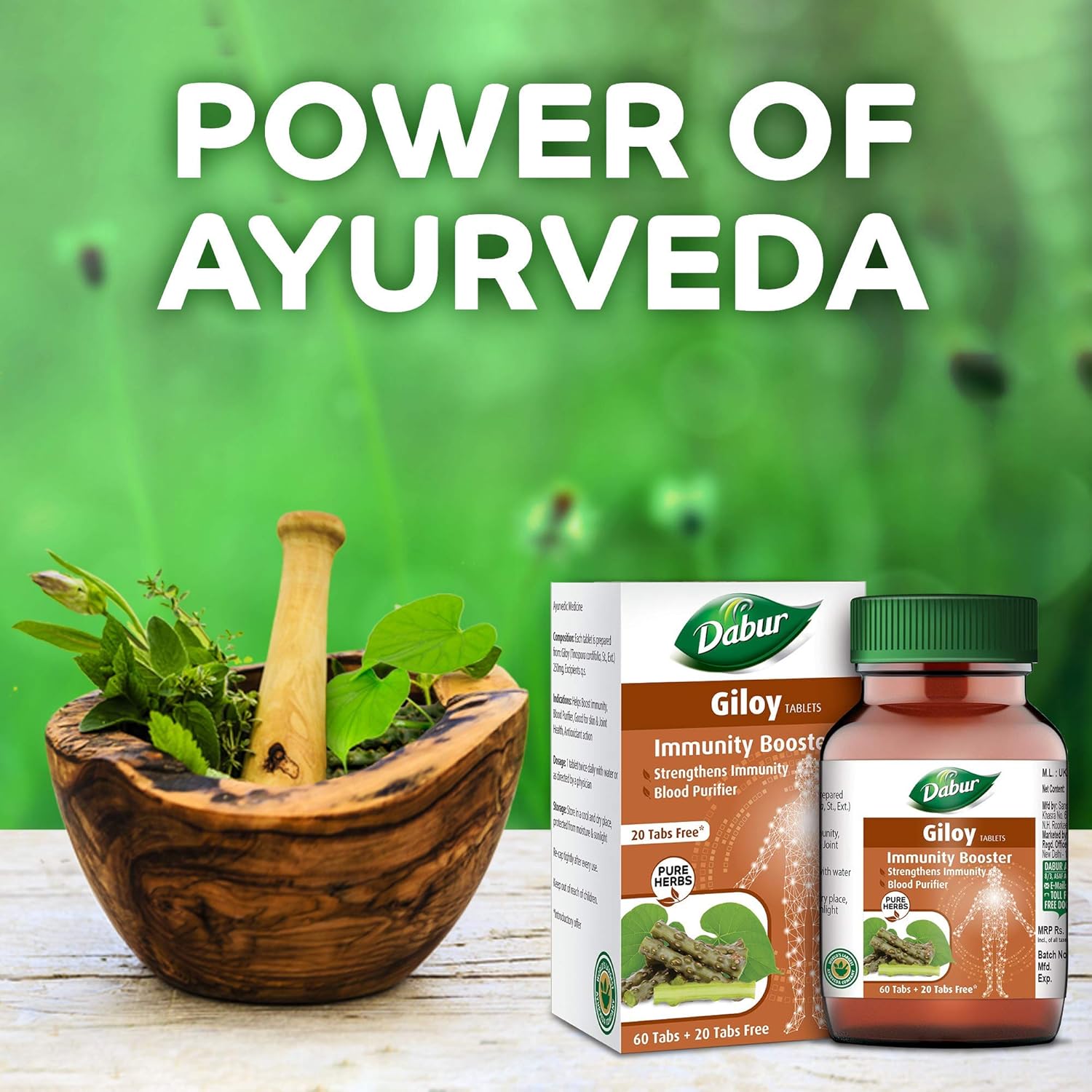 Dabur Giloy Tablets Immunity Booster - Pack of 1