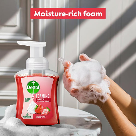Dettol Foaming Handwash Refill - Strawberry, 700ml
