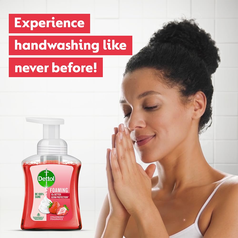 Dettol Foaming Handwash Refill - Strawberry, 700ml
