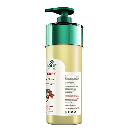 Biotique Berberry Milk Deep Cleanse Hydrating Makeup Remover For All Skin Types - 800 ml
