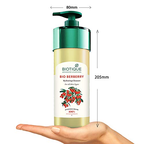 Biotique Berberry Milk Deep Cleanse Hydrating Makeup Remover For All Skin Types - 800 ml