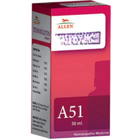 Allen Homeopathy A51 Drops - 30 ml