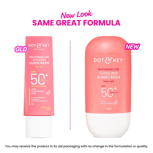 Dot & Key Skincare Watermelon Cooling Sunscreen SPF 50+ PA++++ - 50 gm