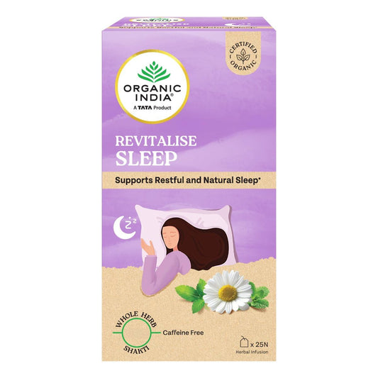 Organic India Revitalise Sleep Teabags - 25 Teabags