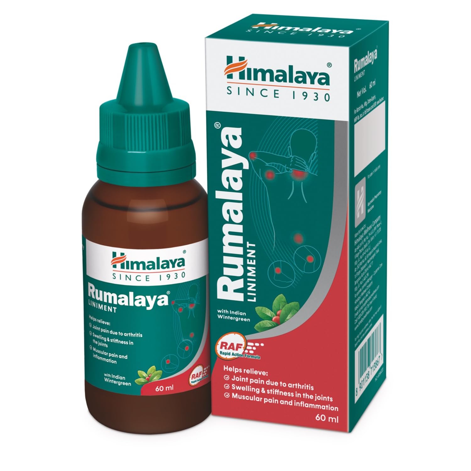 Himalaya Herbals Rumalaya Liniment Liquid (60 ml)