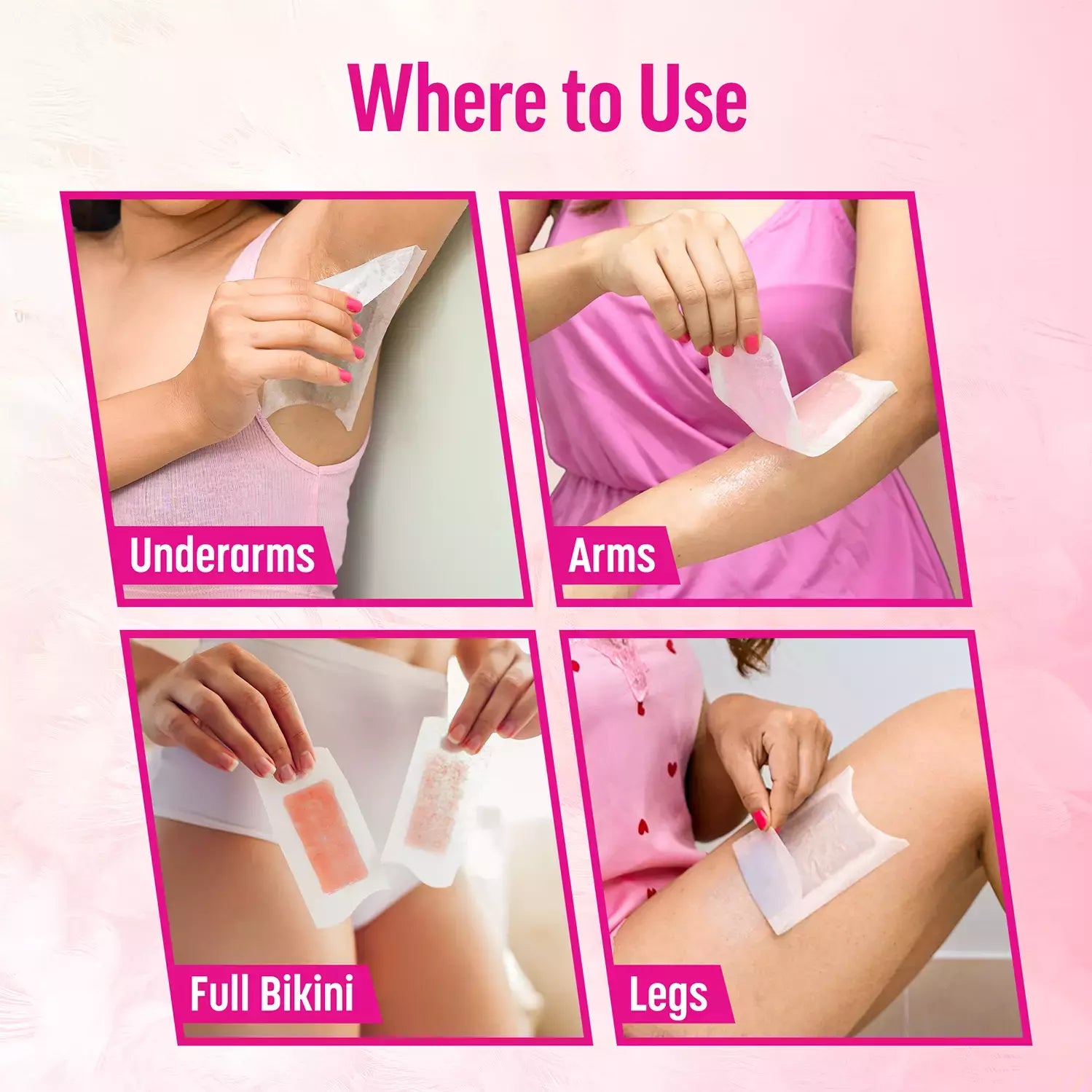 Veet Instant Wax Strips For Dry Skin Box Of 8