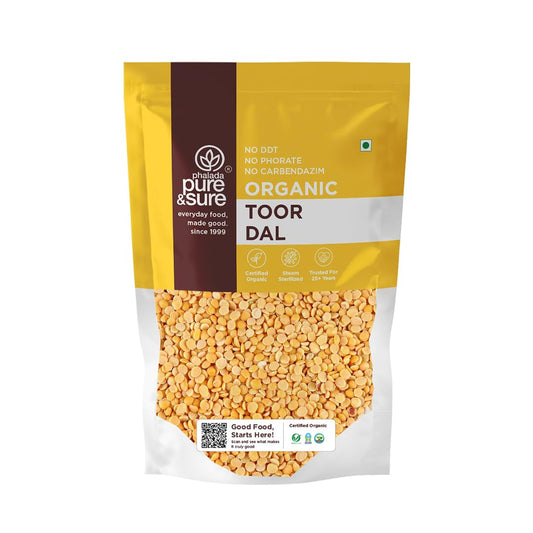 Pure & Sure Organic Toor Dal - 500 gm