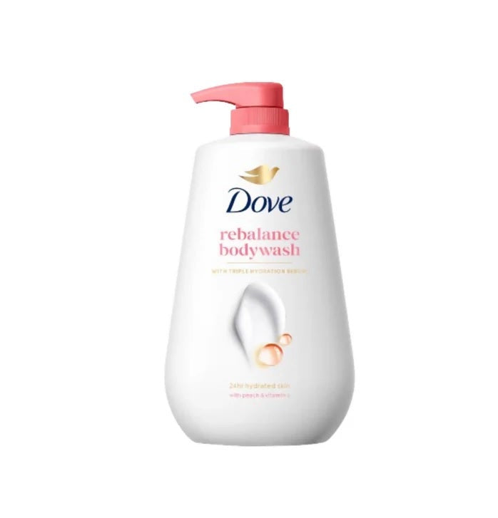 Dove Revitalizing Body Wash With Scented Peach And Vitamin C - 800 ml