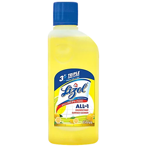 Lizol Disinfectant Surface & Floor Cleaner Liquid - Citrus, 200 ml
