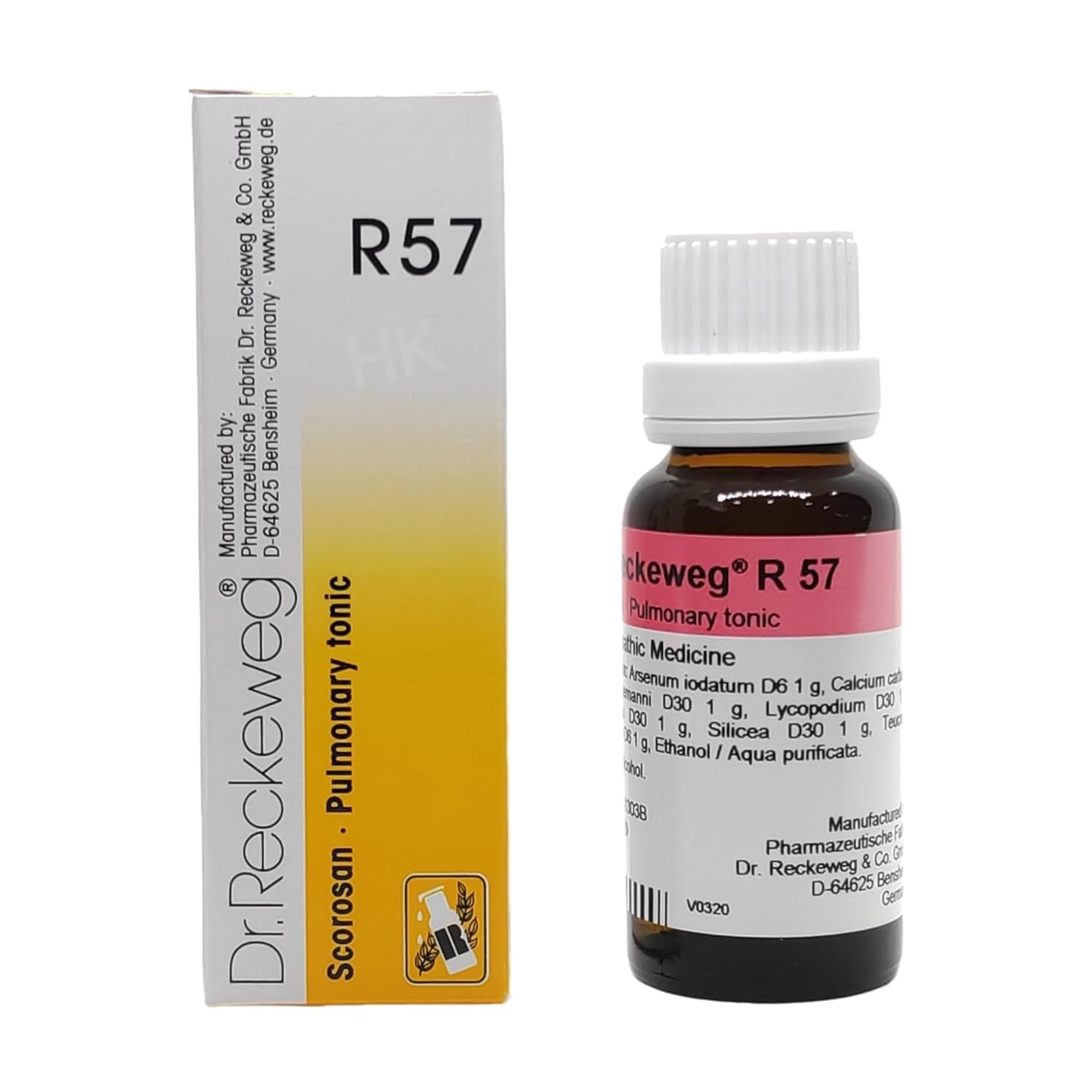 Dr. Reckeweg R57 Pulmonary Tonic - 22 ml