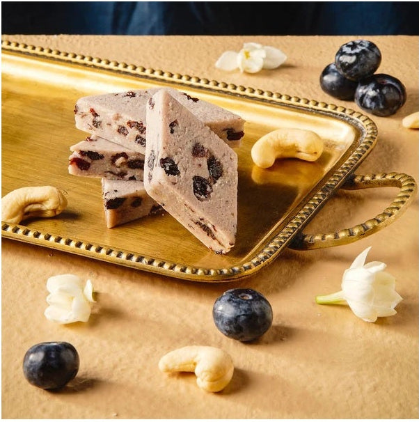 Shree Mithai Blueberry Kaju Katli - 250 gm