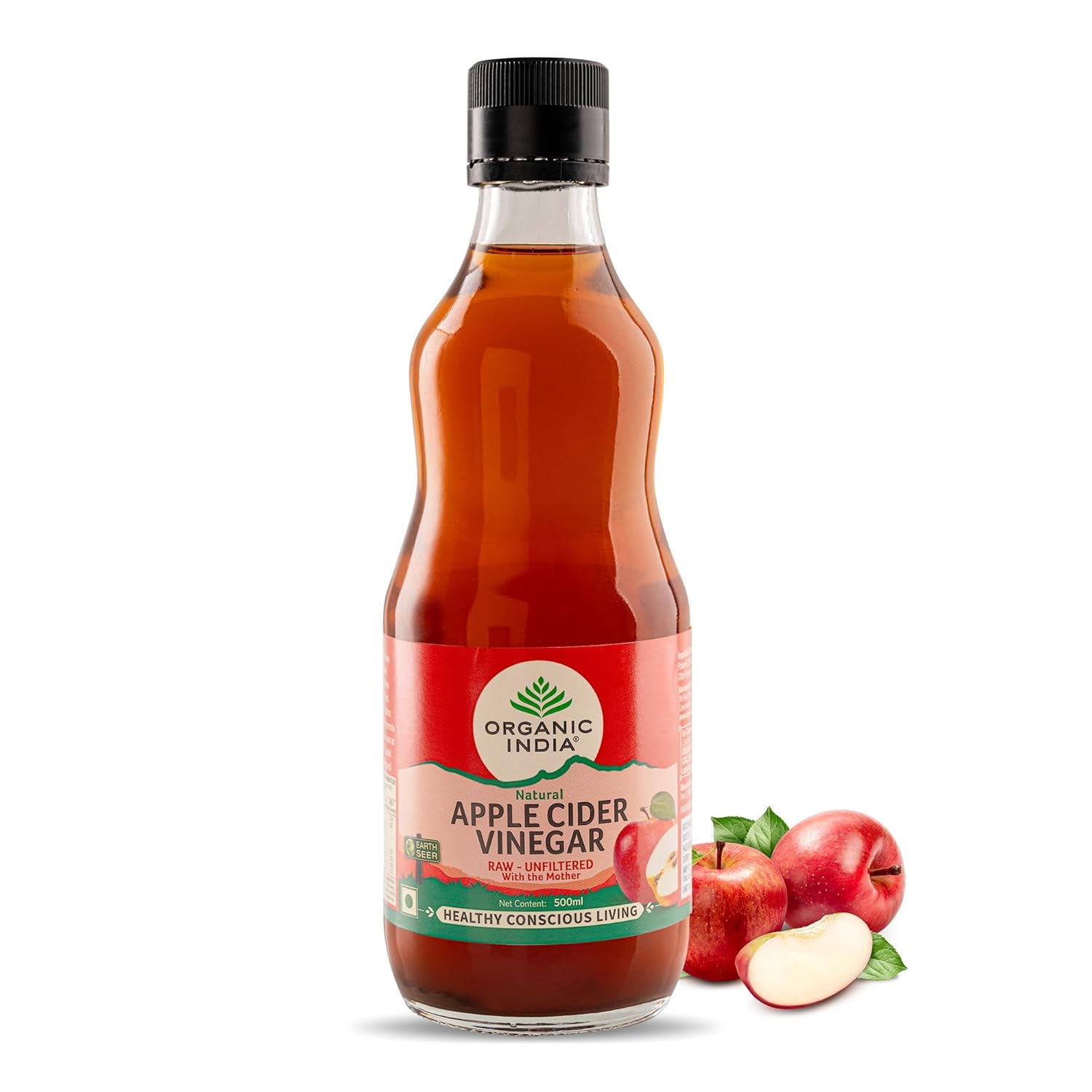 Organic India Apple Cider Vinegar 500ml