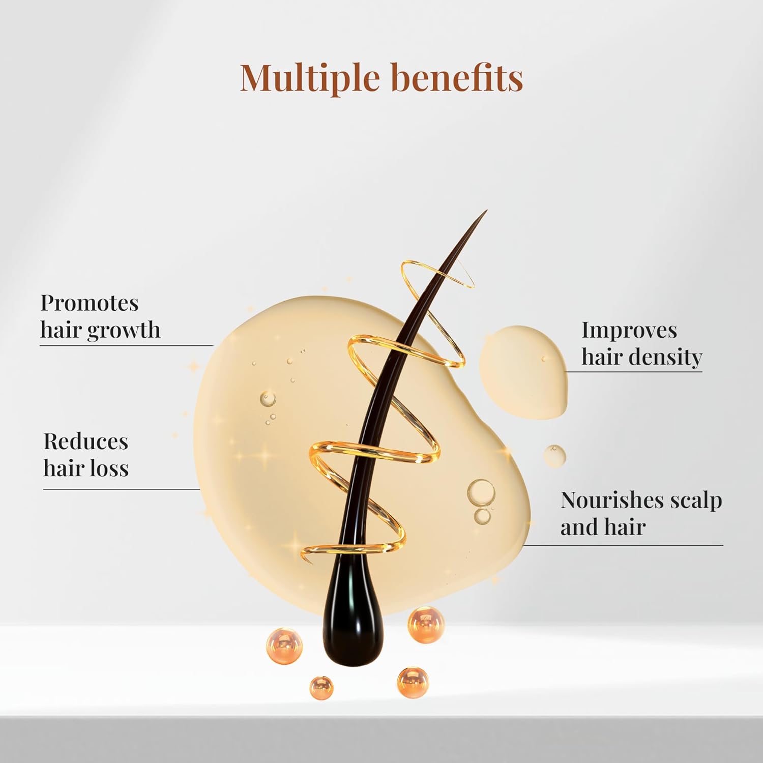 Anagen Grow Dr JRK’s Hair Serum 100ml , Ayurvedic Hair Serum for hair growth, damaged and dull hair