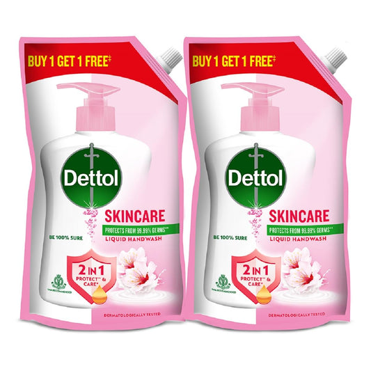 Dettol Liquid Handwash Refill – Skincare Hand Wash- 675ml (Buy 1 Get 1 Free)